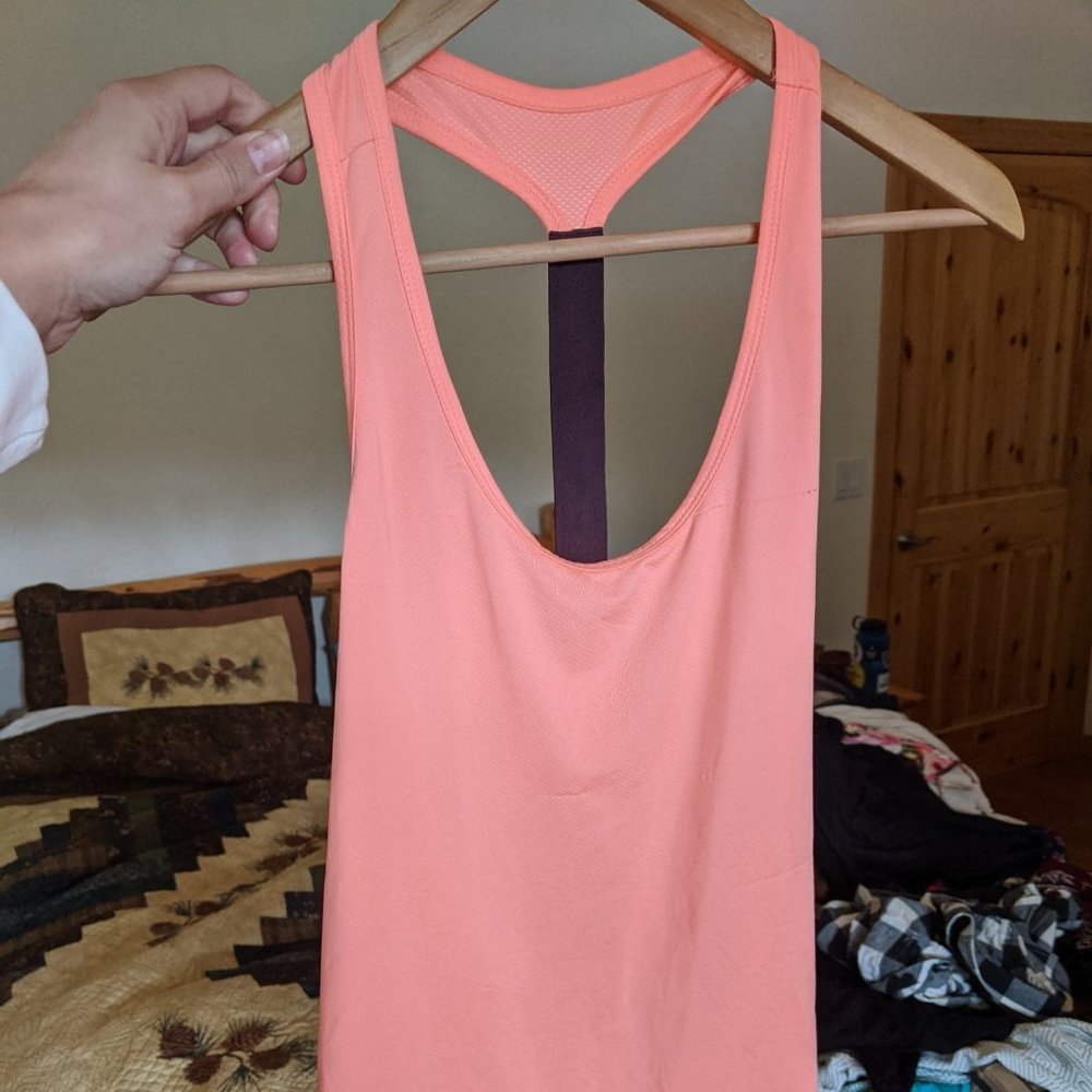 Lightweight, Open Back Workout Top